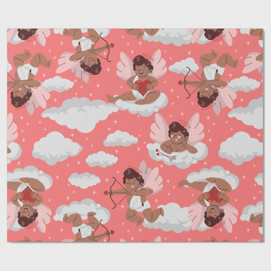 Afrikanischer Kuchen Geschenkpapier (Flach)