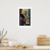 Afrikanischer Kunstdruck Poster (Küche)