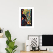 Afrikanischer Kunstdruck Poster (Heimbüro)