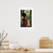 Afrikanischer Kunstdruck Poster (Küche)