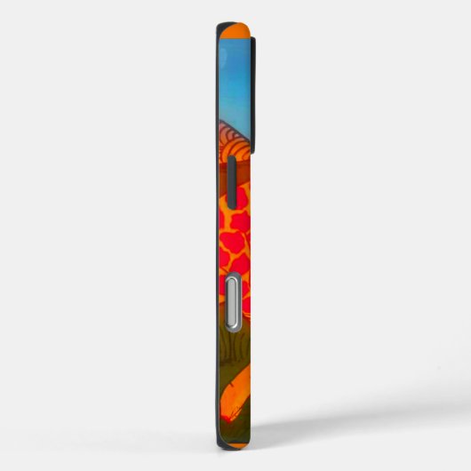 afrikanischer Kunstdrucker Case-Mate iPhone Hülle (Rückseite / Rechts)