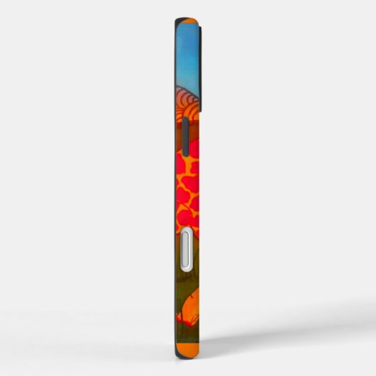 afrikanischer Kunstdrucker Case-Mate iPhone Hülle (Rückseite / Rechts)