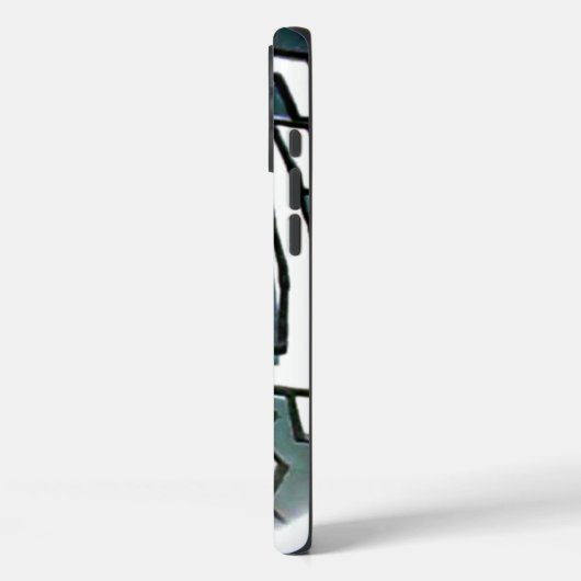 afrikanischer Kunststil Case-Mate iPhone Hülle (Rückseite / Links)