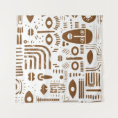 Afrikanischer Kunstteppich Wandteppich (Vorderseite (Horizontal))