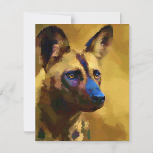 Afrikanischer Lackhund (Vorderseite)