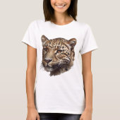 afrikanischer Leopard-Leiter T-Shirt (Vorderseite)