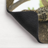 Afrikanischer Leopard, Panthera pardus Mousepad (Ecke)