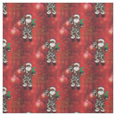 afrikanischer Leopard-Santa-Stoff Stoff (Muster)