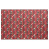 afrikanischer Leopard-Santa-Stoff Stoff (Fat Quarter (45,7 x 55,9 cm))