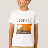 Afrikanischer Leopard T-Shirt (Vorderseite)