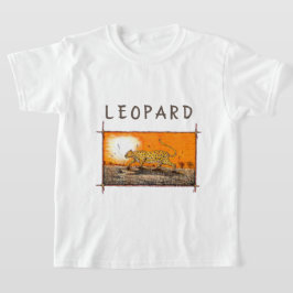 Afrikanischer Leopard T-Shirt