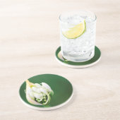 Afrikanischer Lilie, Agapanthus Praecox, Kapstadt Getränkeuntersetzer (Seite)