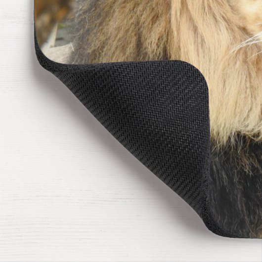 Afrikanischer Löwe Mousepad (Ecke)