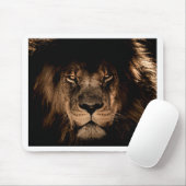 Afrikanischer Löwe nahe Augen Mousepad (Mit Mouse)