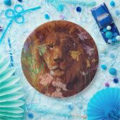 Afrikanischer Löwe Papier-Teller 9" Pappteller (Party)