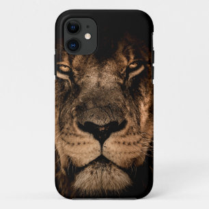 Afrikanischer Löwenmane nahe Augen Case-Mate iPhone Hülle