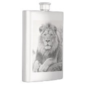 Afrikanischer Löwenstift Zeichnend Flachmann (Rechts)