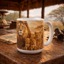 Afrikanischer Löwenstolz | Majestätische Wildtiers