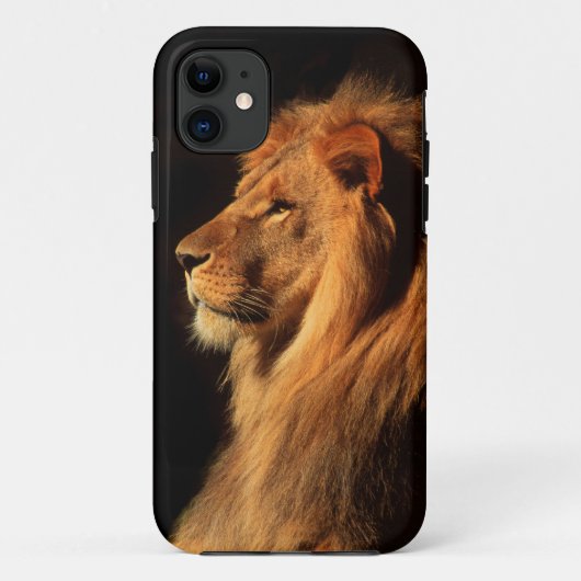 Afrikanischer männlicher Löwe iphone Fall durch Case-Mate iPhone Hülle (Rückseite)