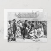 Afrikanischer Militärball Postkarte (Vorne/Hinten)