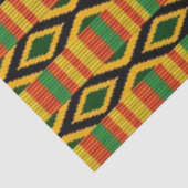 Afrikanischer multi Farbmuster-Druck-Entwurf Seidenpapier (Ausschnitt)