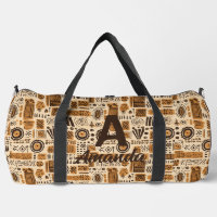 Afrikanischer Muscheltuch Ethnisches Stammesmuster