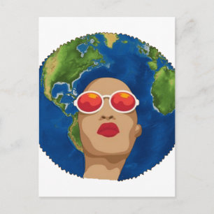 afrikanischer Mutter Erde Tag Postkarte