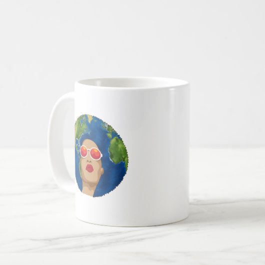 afrikanischer Muttertag Kaffeetasse (Vorderseite Links)