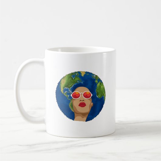 afrikanischer Muttertag Kaffeetasse (Links)