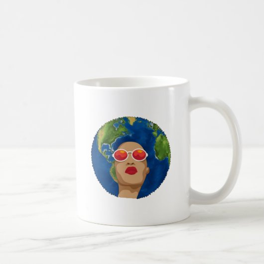 afrikanischer Muttertag Kaffeetasse (Rechts)