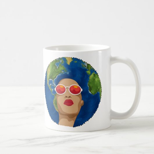 afrikanischer Muttertag Kaffeetasse (Rechts)