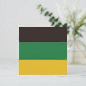 Afrikanischer Nationalkongress Einladung (Stehend Vorderseite)