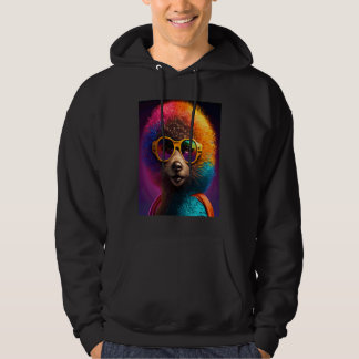 Afrikanischer Otter-Stolz Pop Schwarz Afro Otter Hoodie
