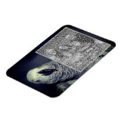 Afrikanischer Papagei-Rahmen hinzufügen Foto Magnet (Linke Seite)