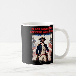 Afrikanischer Patriot Revolutionärer Kriegssoldat Kaffeetasse