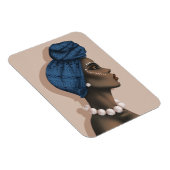afrikanischer Perlmagnet Magnet (Rechte Seite)