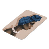 afrikanischer Perlmagnet Magnet (Linke Seite)