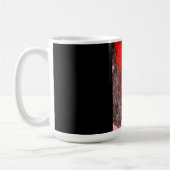 Afrikanischer Phönix Aufsteigend Kaffeetasse (Links)