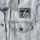 Afrikanischer Pinguin Button (Beispiel)