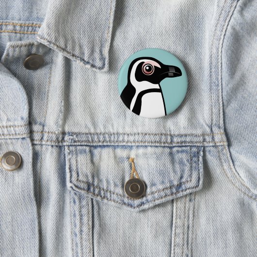 Afrikanischer Pinguin Button (Beispiel)