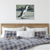 Afrikanischer Pinguin Leinwanddruck (Insitu (Schlafzimmer))