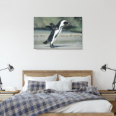 Afrikanischer Pinguin Leinwanddruck (Insitu (Schlafzimmer))