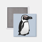 Afrikanischer Pinguin Magnet (Vorderseite/Rückseite)