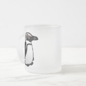 Afrikanischer Pinguin Mattglastasse (Vorderseite Links)