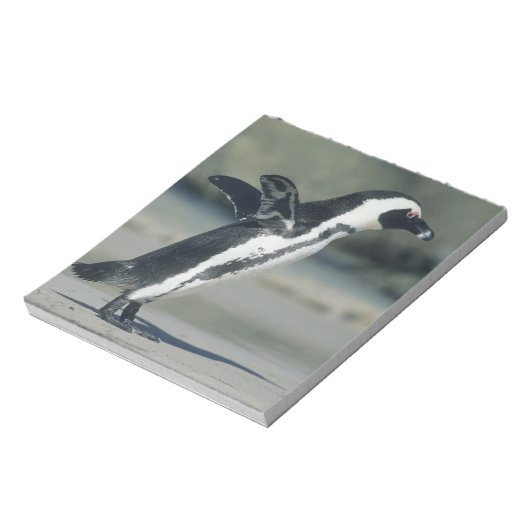 Afrikanischer Pinguin Notizblock (Rotiert)