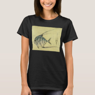 Afrikanischer Pompano-Fisch, Vintage-Fadenflossenm T-Shirt