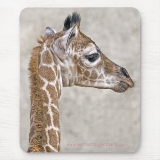 Afrikanischer Prinz Mousemat Mousepad (Vorne)
