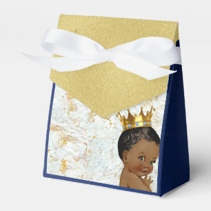 Afrikanischer Prinz Royal Blue Gold Elegant Geschenkschachtel