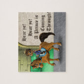 Afrikanischer Prinz und Pferd Puzzle (Vertikal)