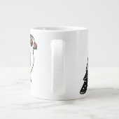 Afrikanischer Pygmäenfalke Jumbo-Tasse (Rückseite)